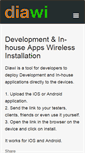 Mobile Screenshot of diawi.com